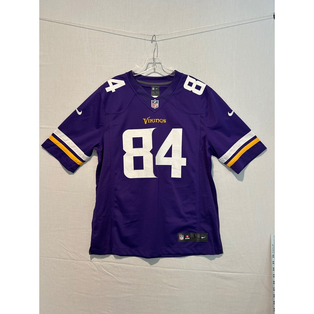 Nike NFL Minnesota Vikings Cordarrelle Patterson 84 Purple Jersey Mens Large